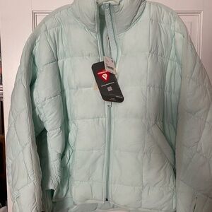 Free People Pippa Packable Puffer Jacket - Mint NWT